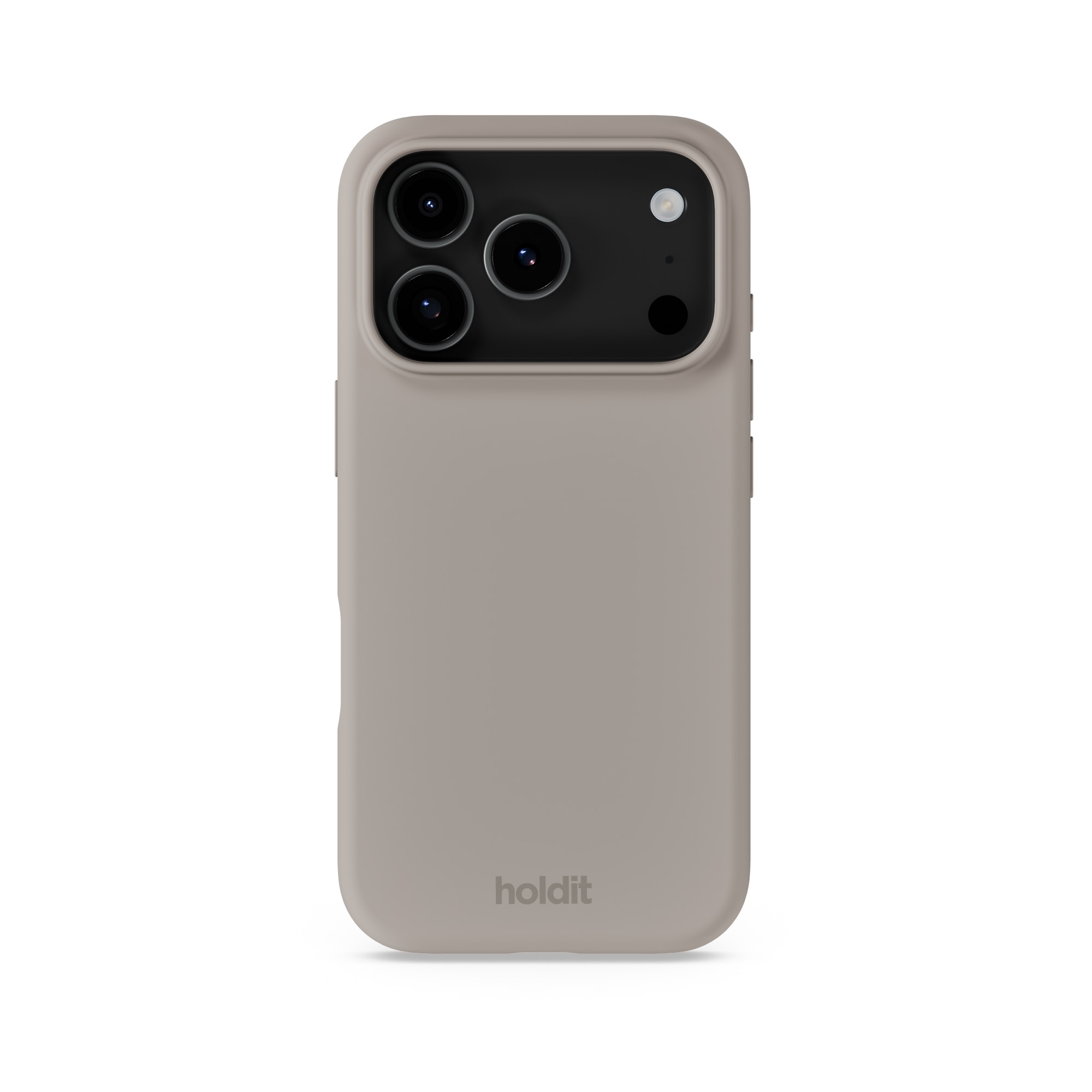 Silikonhülle iPhone 17 Pro Max Taupe