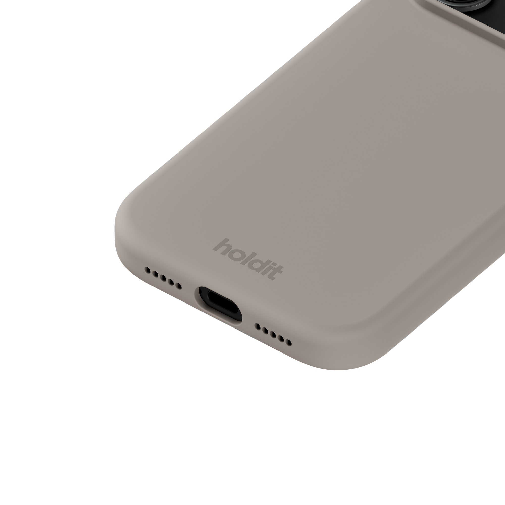 Silikonhülle iPhone 17 Pro Max Taupe