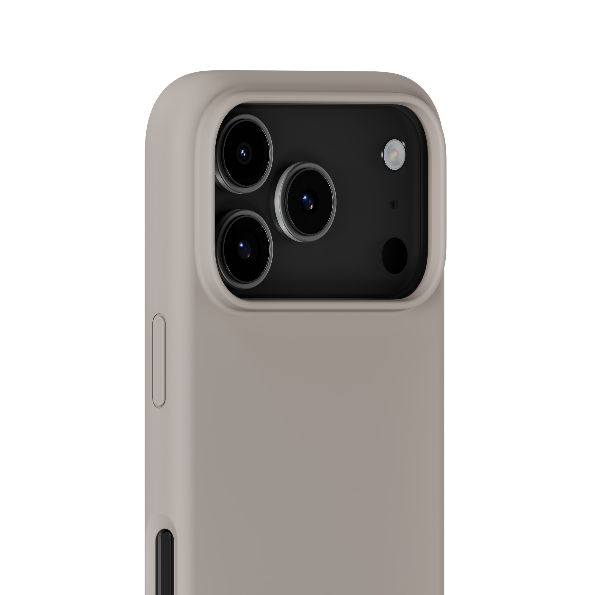 Silikonhülle iPhone 17 Pro Max Taupe