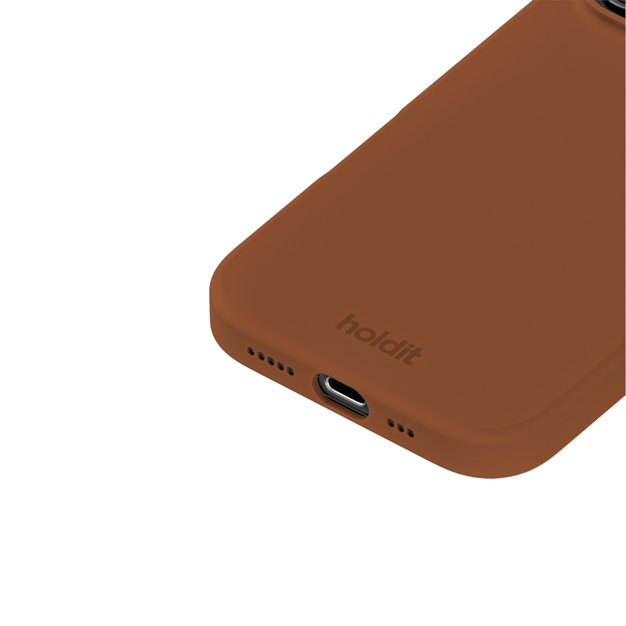 Silikonhülle iPhone 16 Pro Almond Brown