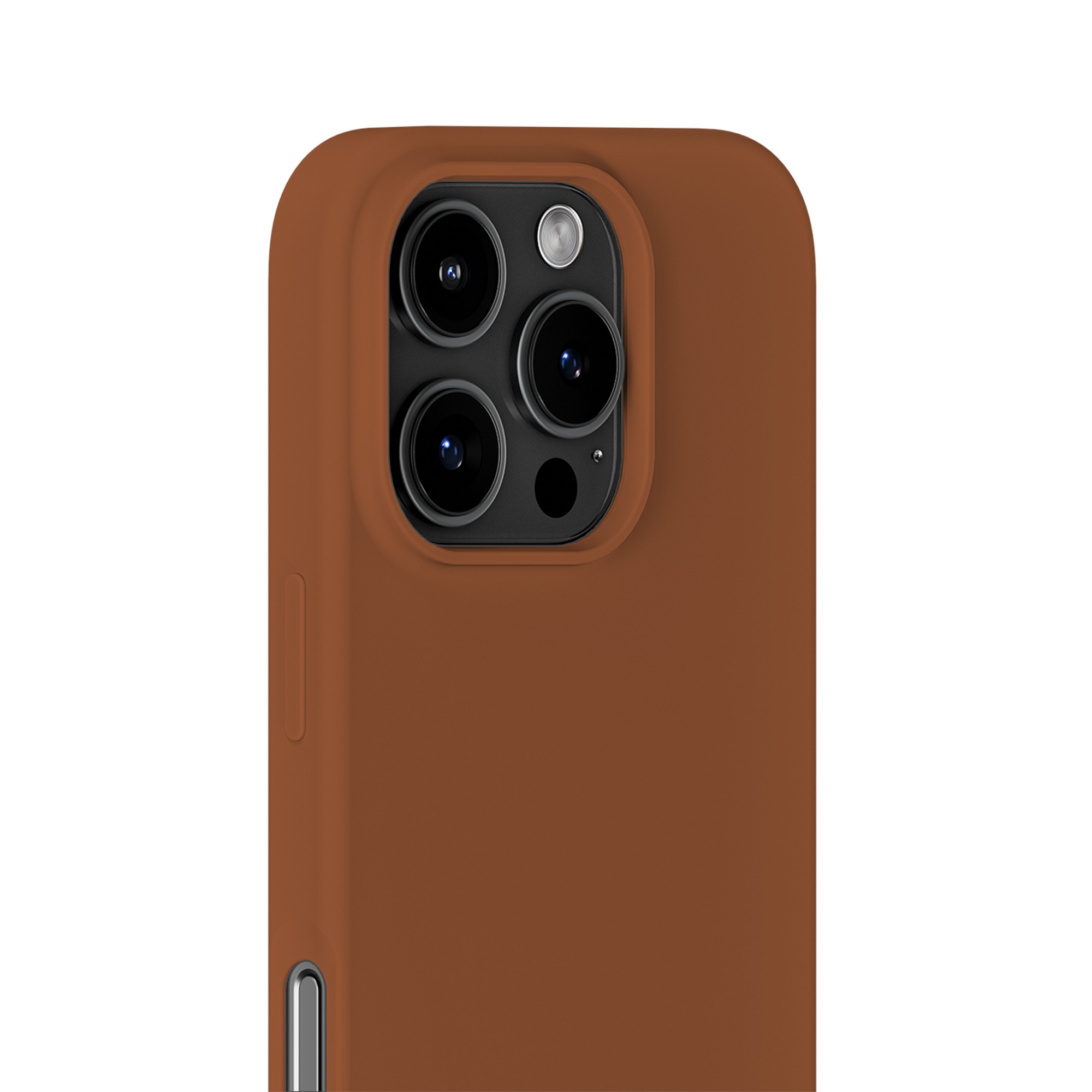 Silikonhülle iPhone 16 Pro Almond Brown