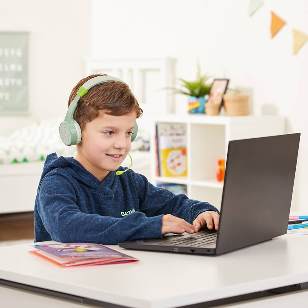 Teens Guard On-Ear Wireless Kinderkopfhörer grün