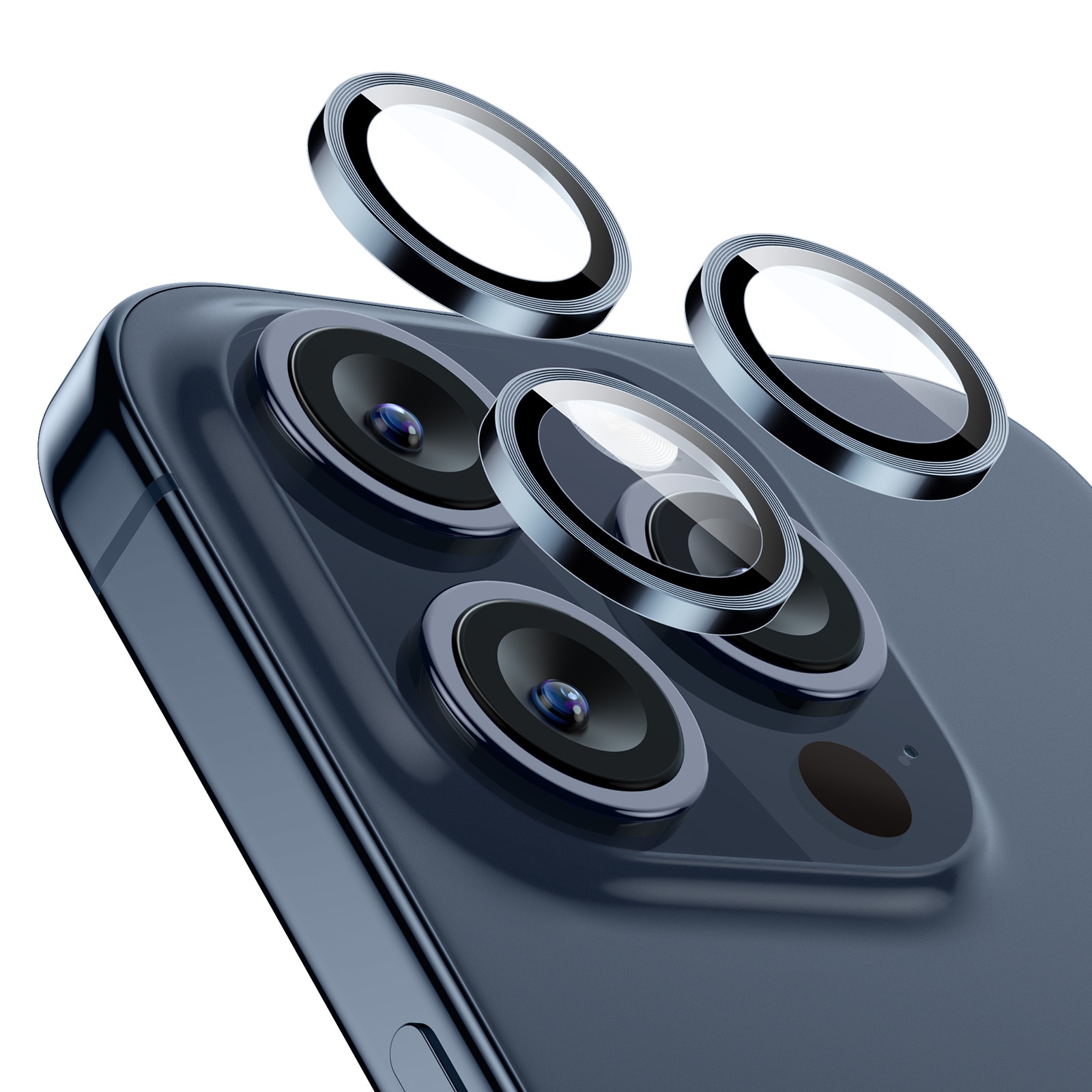 Armorite Camera Lens Protector iPhone 15 Pro Blue