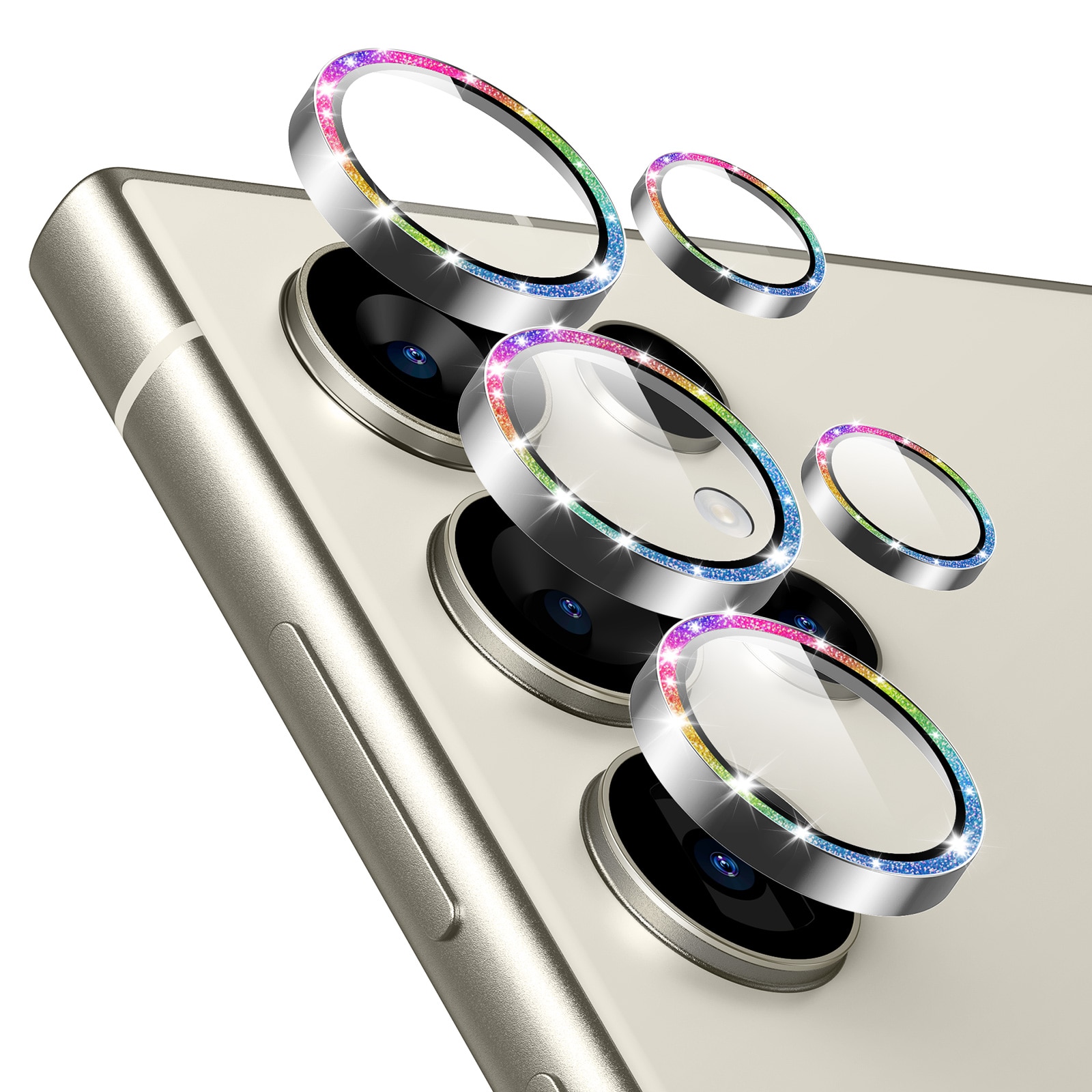 Armorite Camera Lens Protector Samsung Galaxy S24 Ultra Chromatic Shimmer