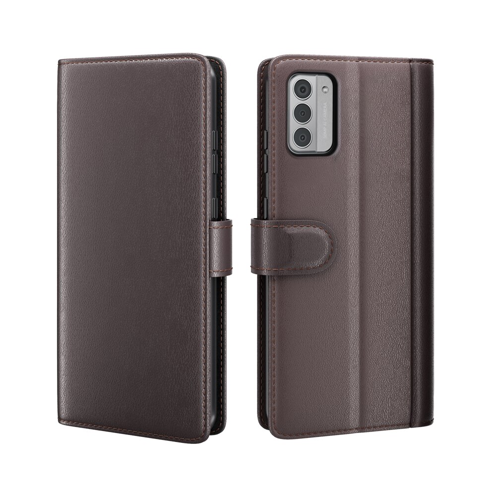 Nokia G42 Echtlederhülle braun