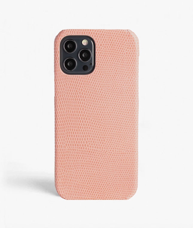 iPhone 12/iPhone 12 Pro Hülle Lizard Rosa