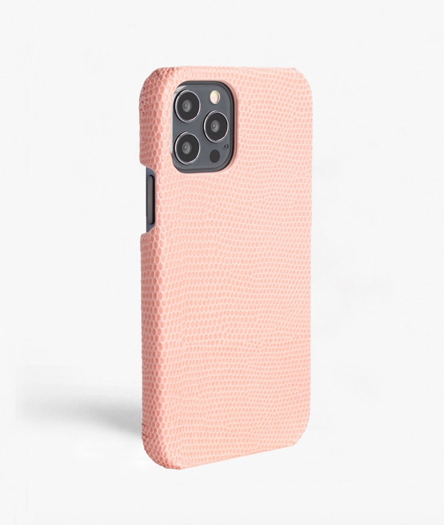 iPhone 12/iPhone 12 Pro Hülle Lizard Rosa