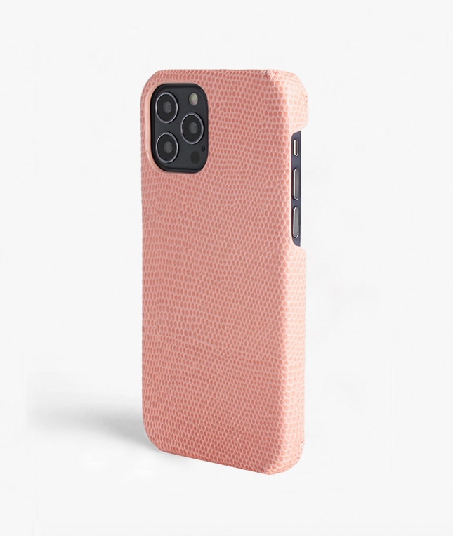 iPhone 12/iPhone 12 Pro Hülle Lizard Rosa