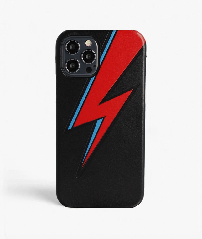 iPhone 12/iPhone 12 Pro Hülle Bowie Lightning Black