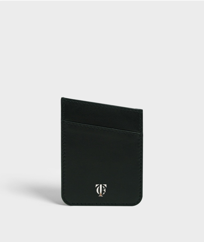 S.C Selbstklebende Kartenhalter Nappa Black