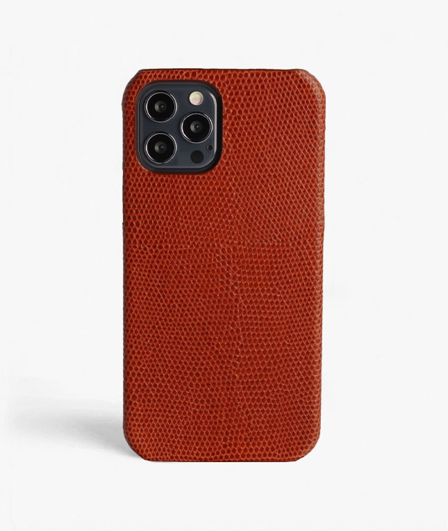 iPhone 12/iPhone 12 Pro Hülle Lizard Granata