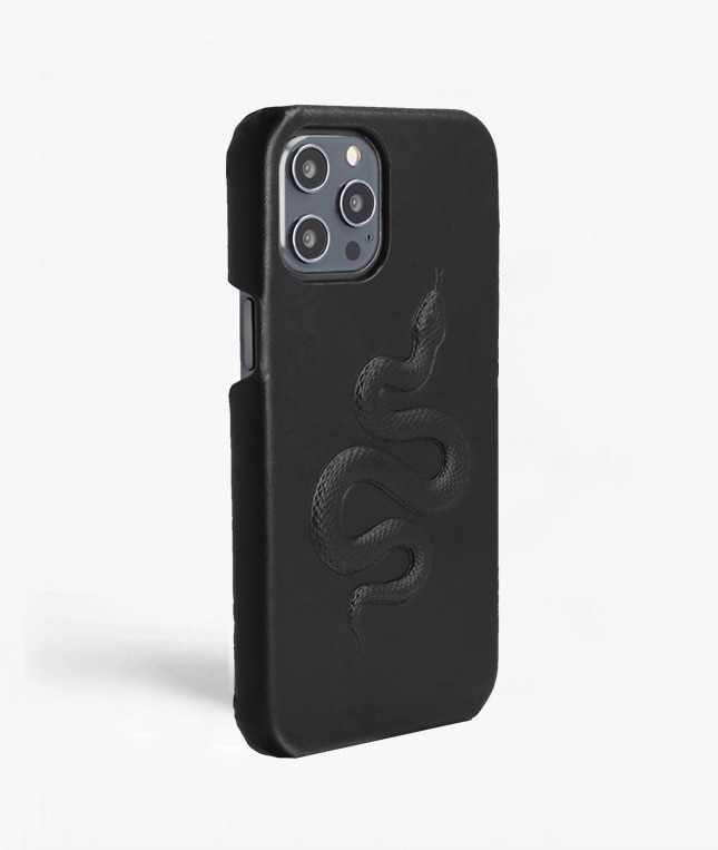 iPhone 12 Pro Max Hülle Snake Black