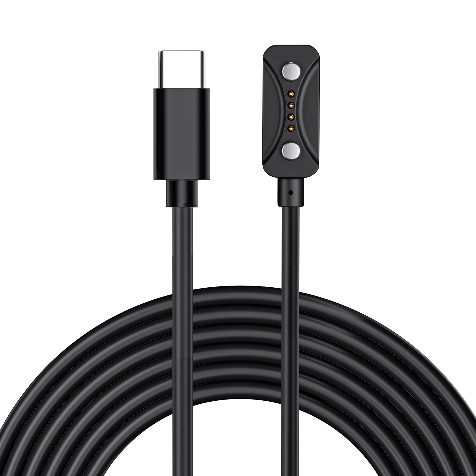 Komplettes Ladegerät Polar Grit X2 Pro Kabel und Wandladegerät 20W Schwarz