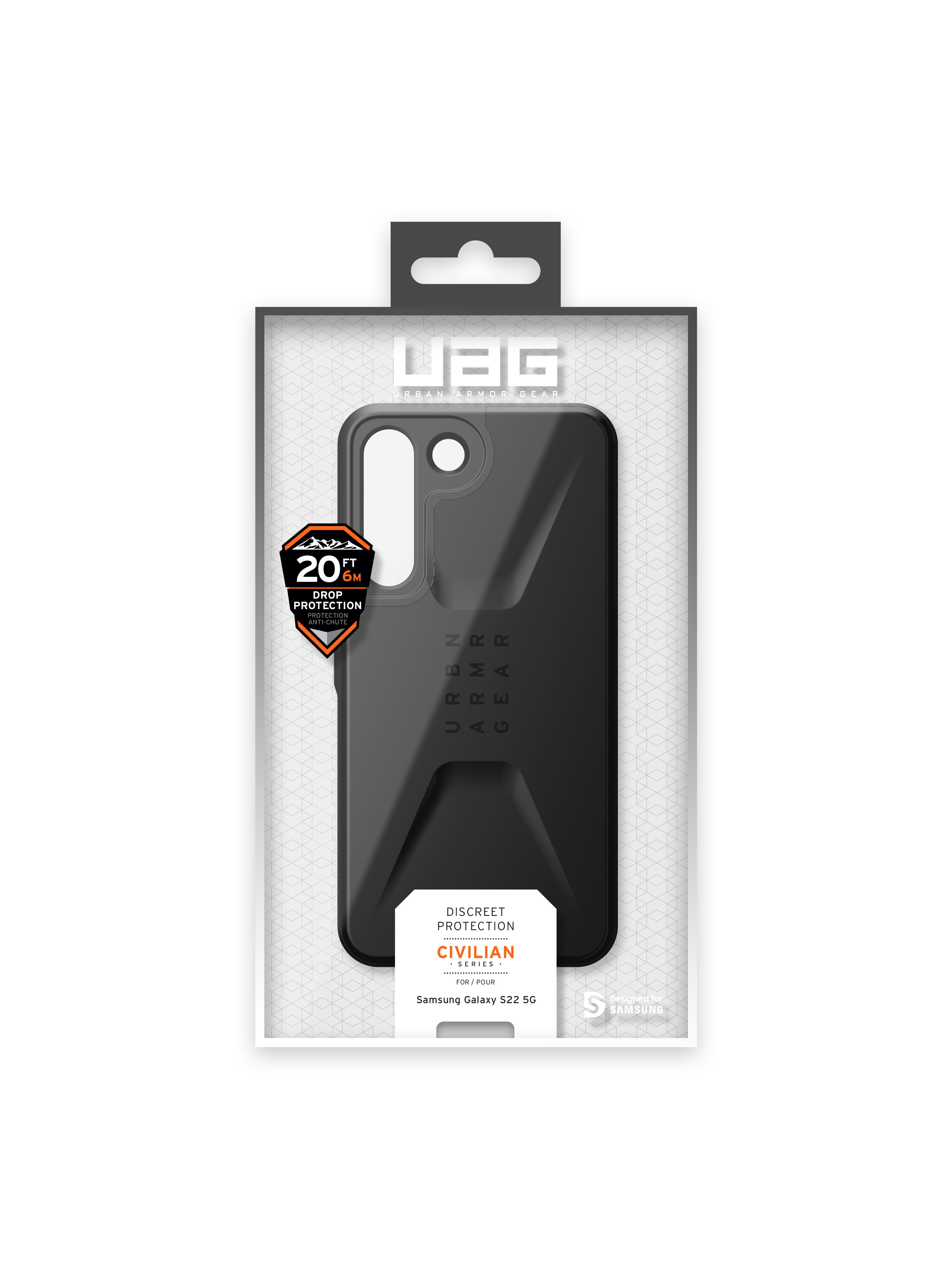 Civilian Series Case Samsung Galaxy S22 Black