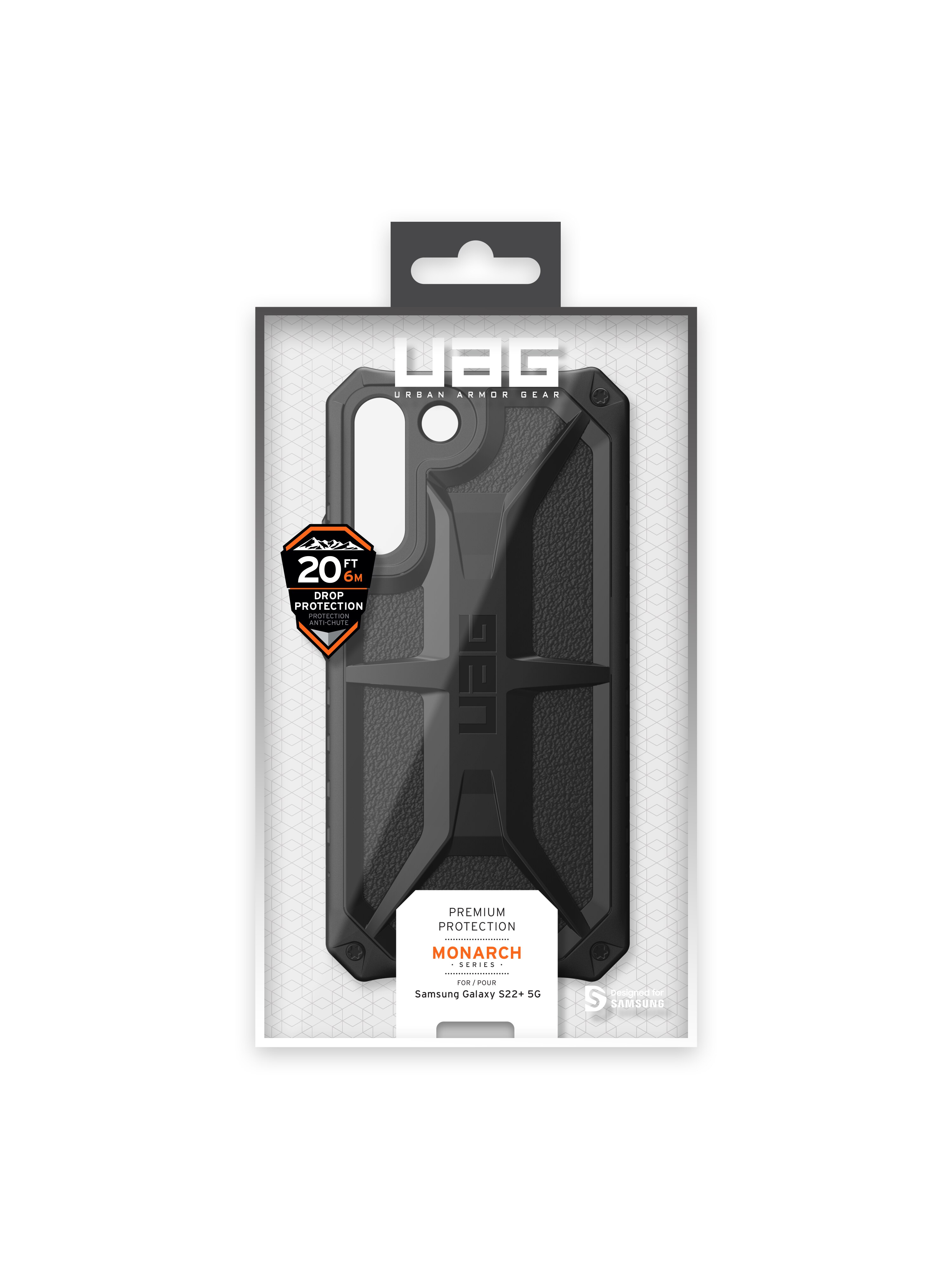 Monarch Series Case Samsung Galaxy S22 Plus Black