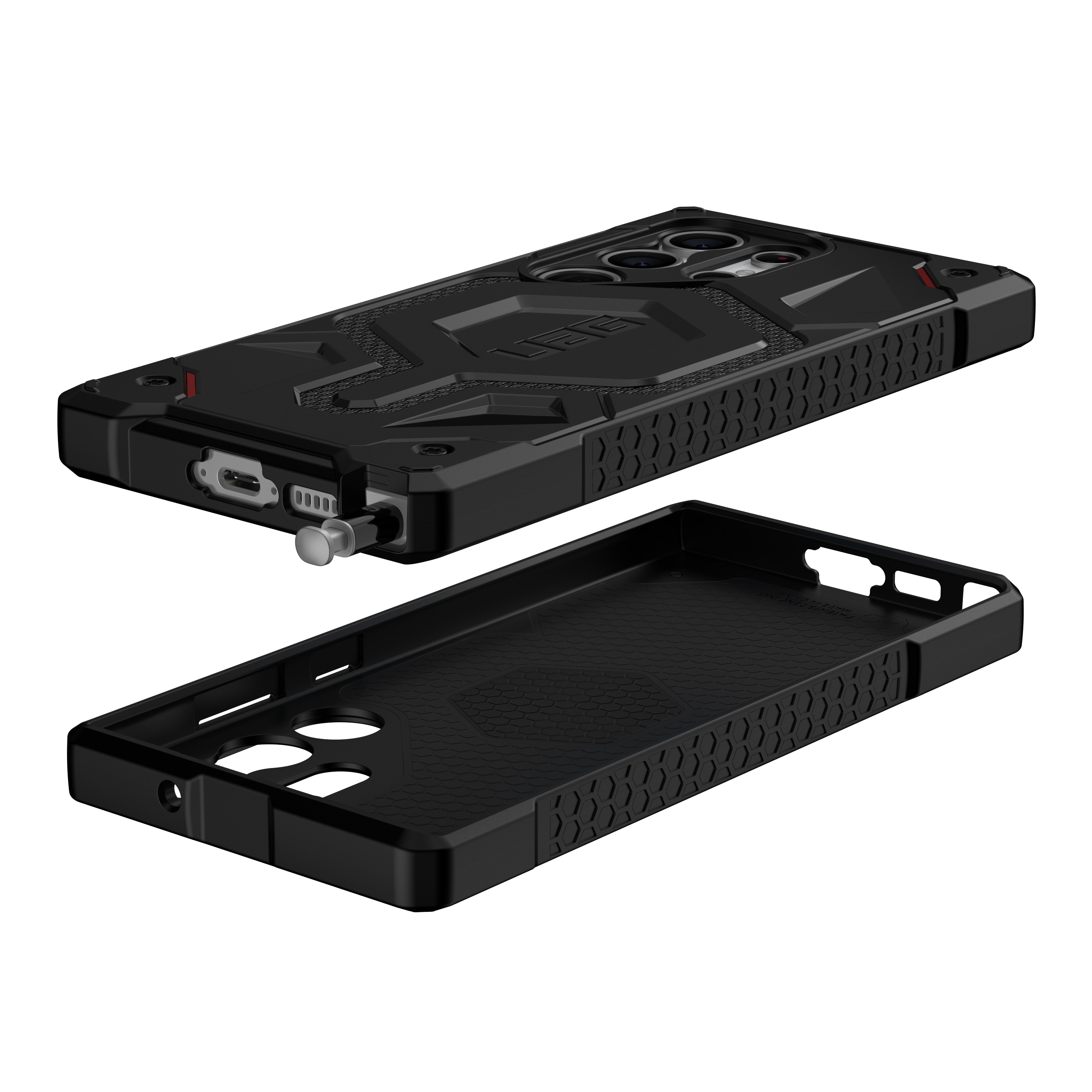 Monarch Kevlar Pro Magnet Case Galaxy S23 Ultra schwarz