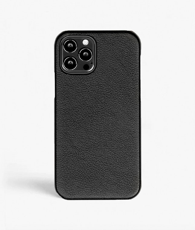 iPhone 12/iPhone 12 Pro Hülle Plain Black