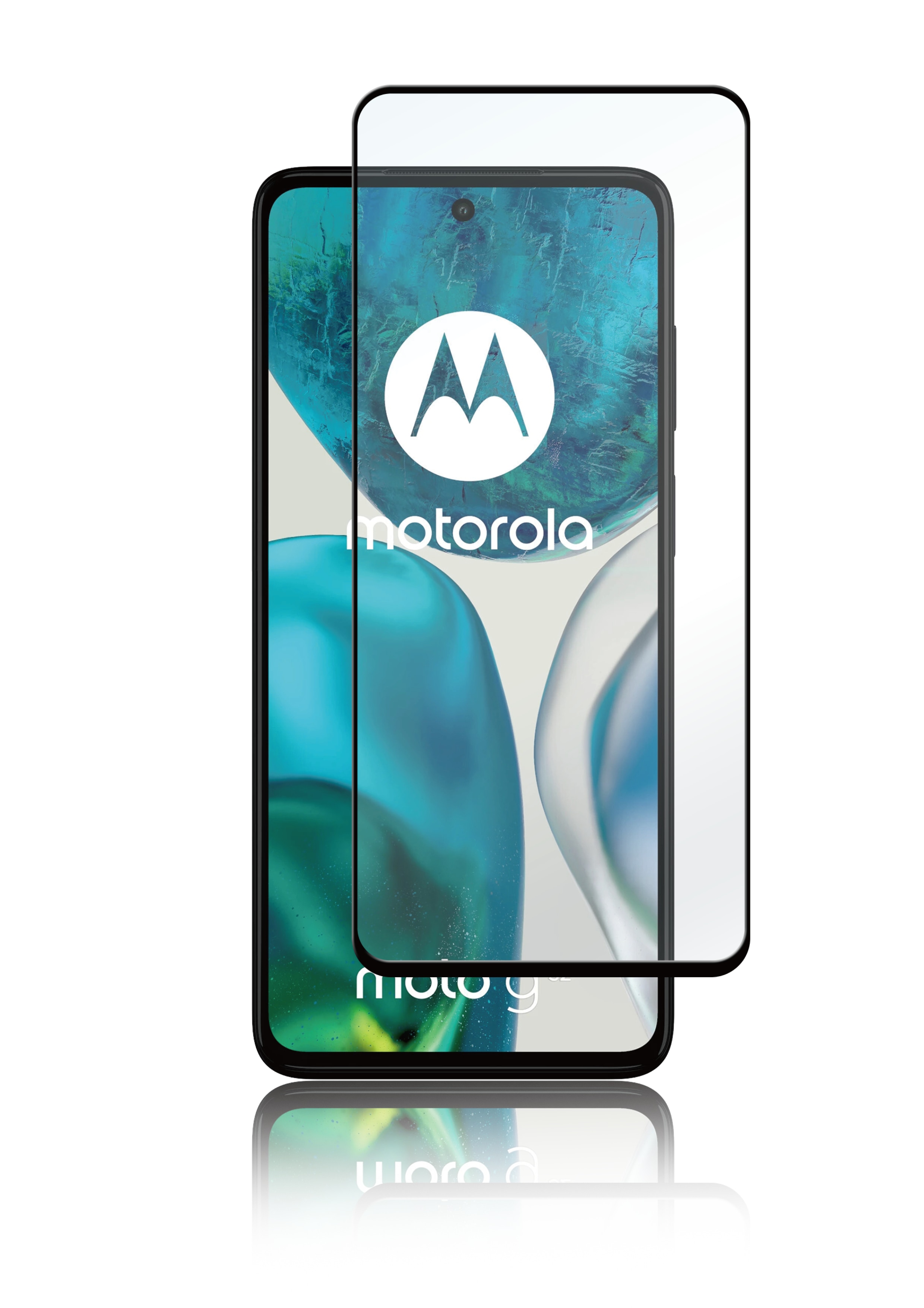 Full-Fit Glass Motorola Moto G52 Schwarz