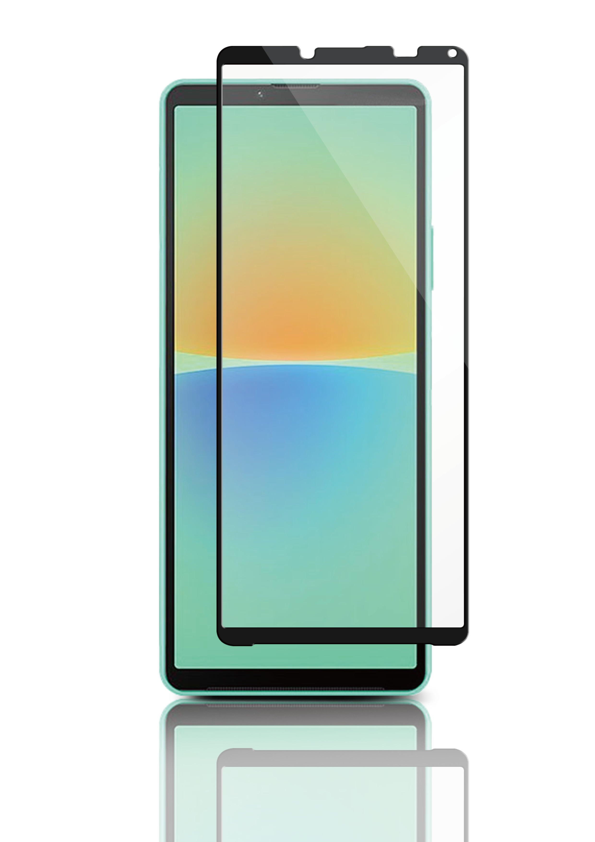 Full-Fit Glass Sony Xperia 10 IV Schwarz