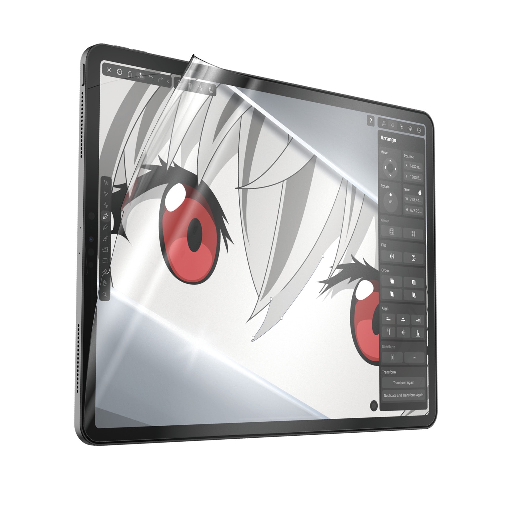 iPad Pro 12.9 5th Gen (2021) GraphicPaper Displayschutz