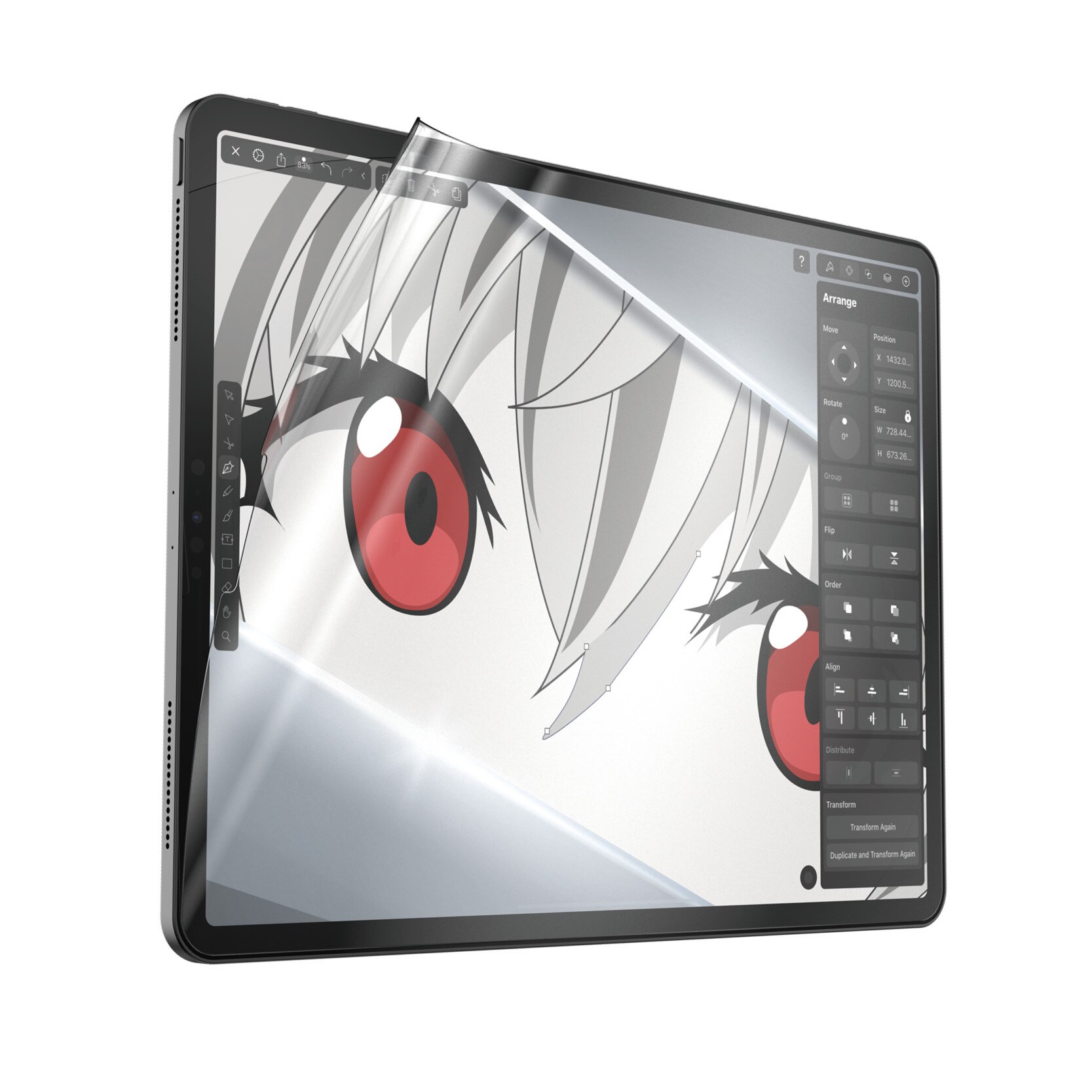 iPad Pro 12.9 3rd Gen (2018) GraphicPaper Displayschutz