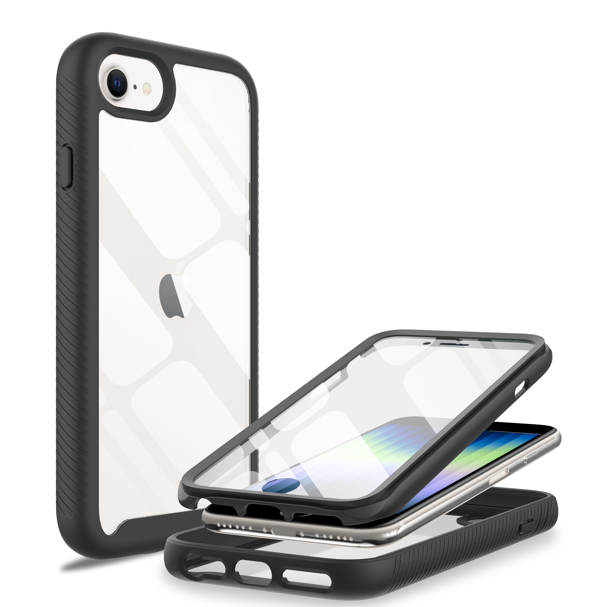 iPhone 8 Full Protection Case Black