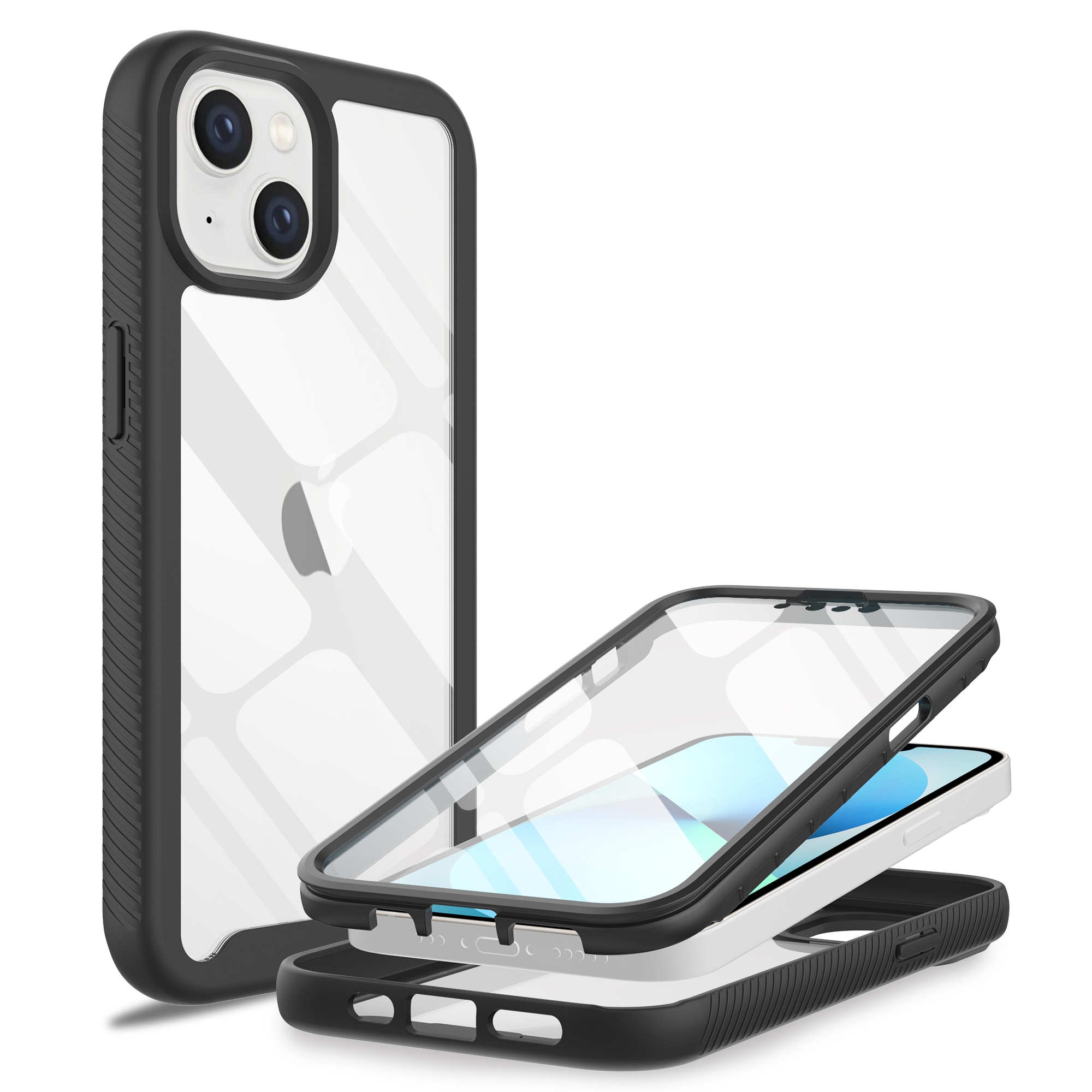 iPhone 14 Full Protection Case Black