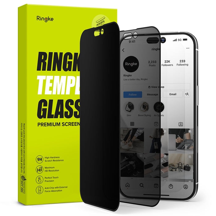 Privacy Full Cover Glass iPhone 14 Pro