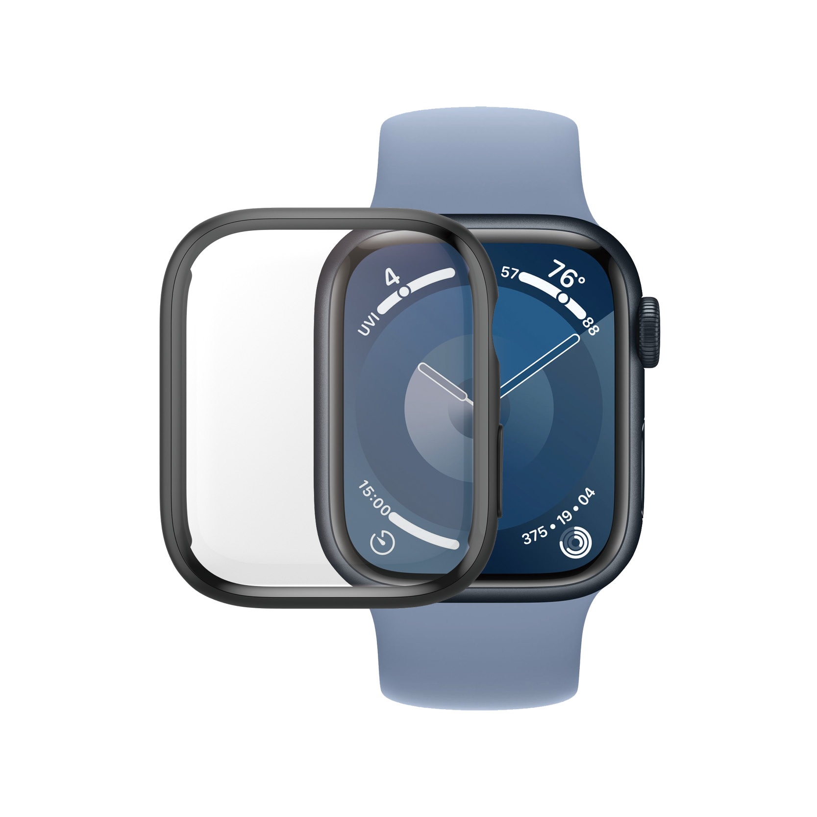 PanzerGlass Apple Watch 41mm Series 9 Full Body Case D3O Black