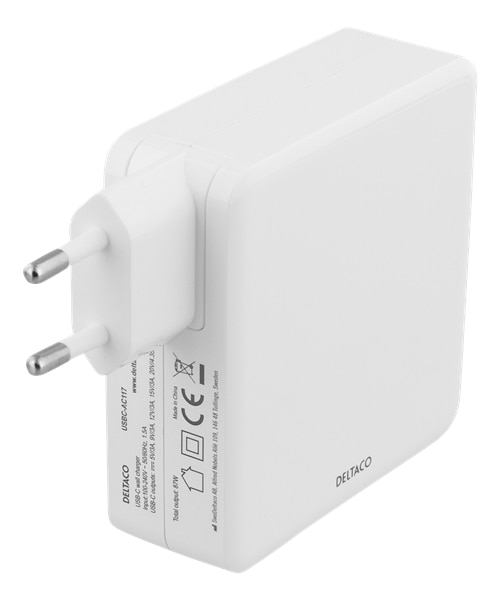 87W Netzteil USB-C Weiß