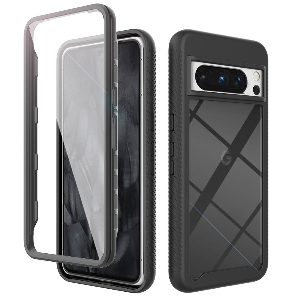 Google Pixel 8 Pro Full Protection Case schwarz