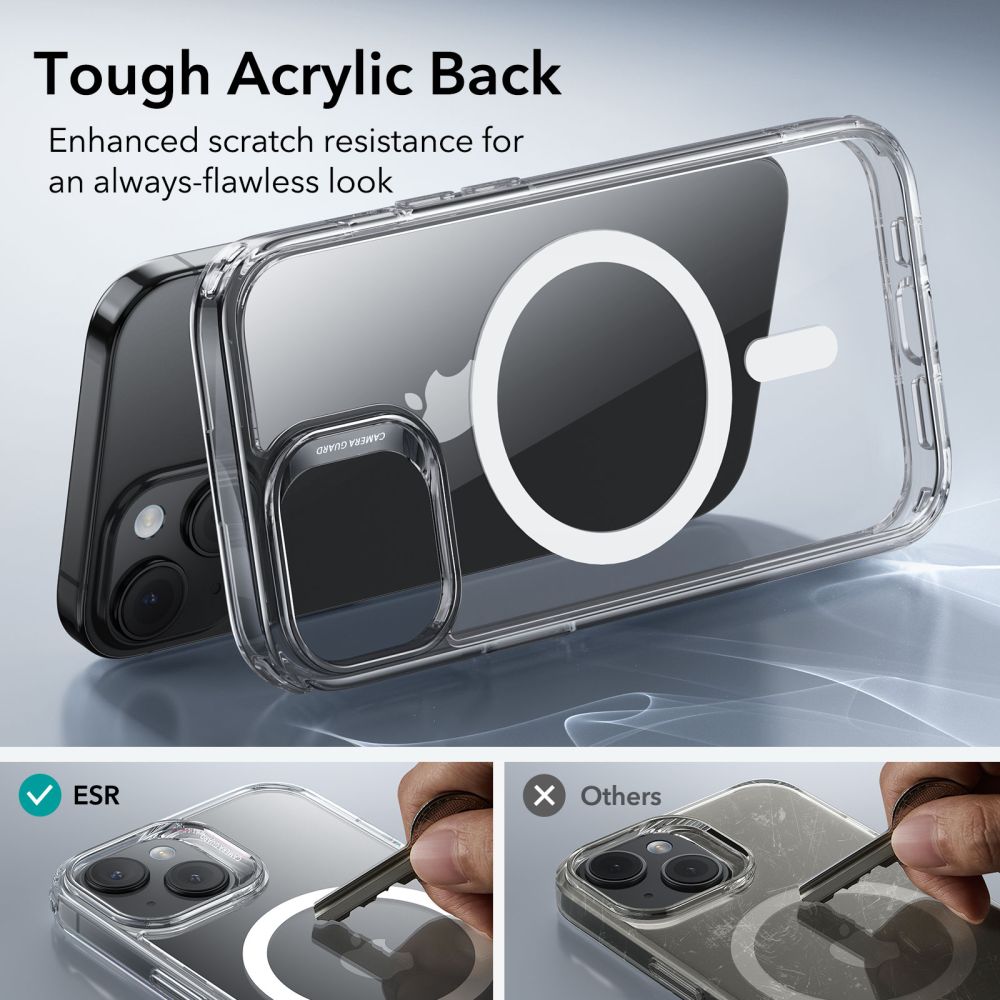 Classic Hybrid HaloLock MagSafe iPhone 15 Plus Transparent