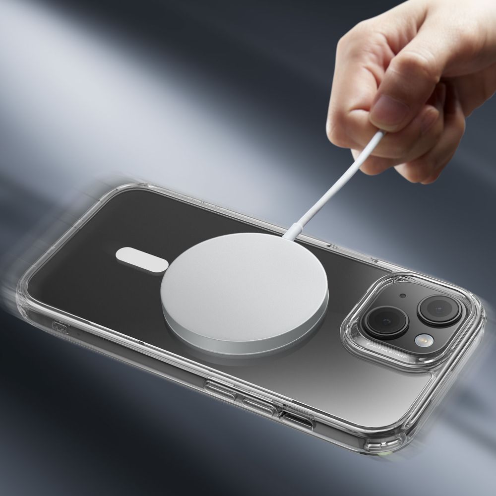 Classic Hybrid HaloLock MagSafe iPhone 15 Plus Transparent