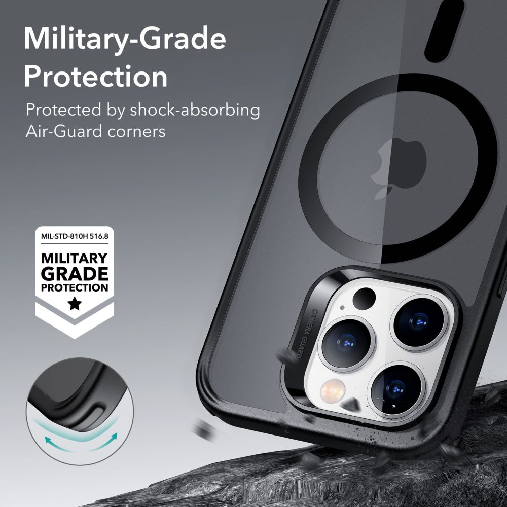 Classic Hybrid HaloLock MagSafe iPhone 14 Pro Max Schwarz