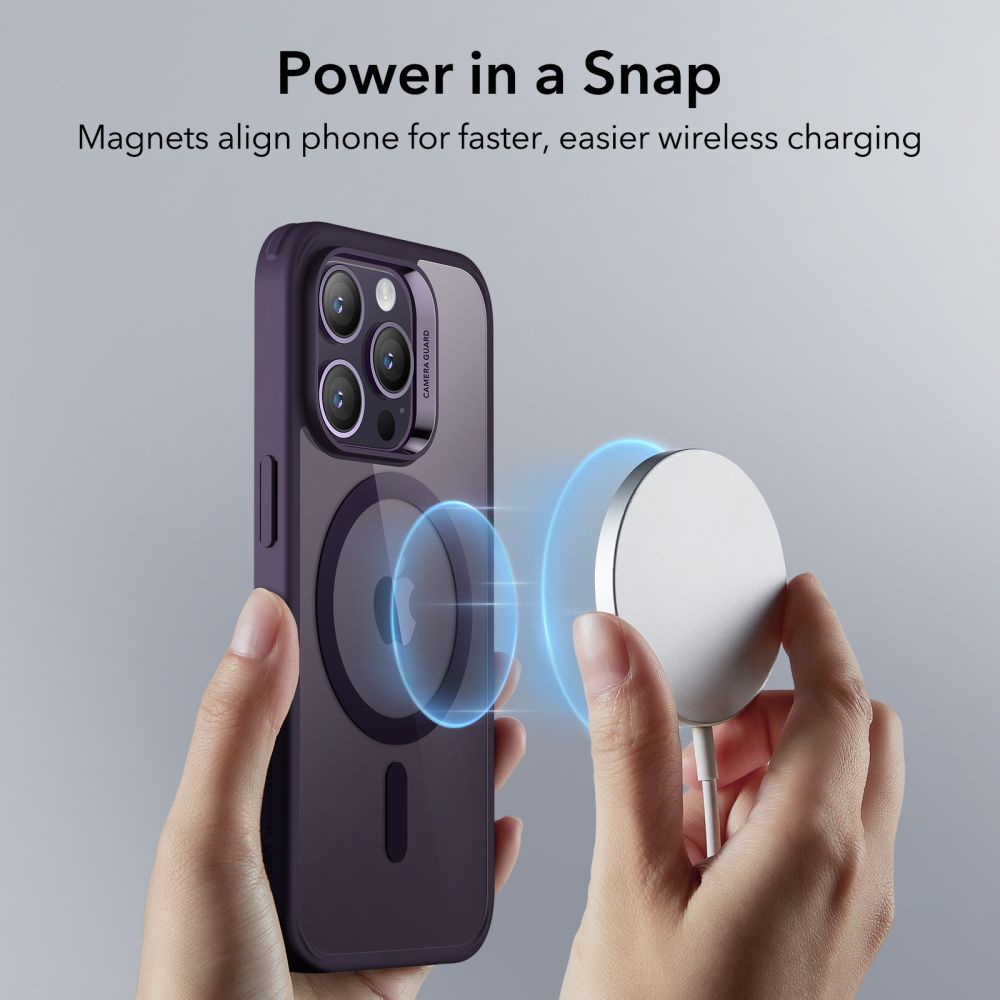 Classic Hybrid HaloLock MagSafe iPhone 14 Pro Max Lila