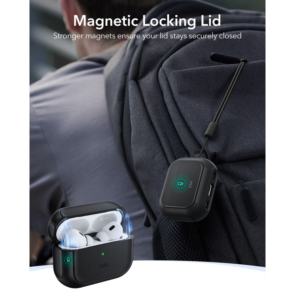 Orbit HaloLock Magsafe Hülle Apple AirPods Pro 3 Black