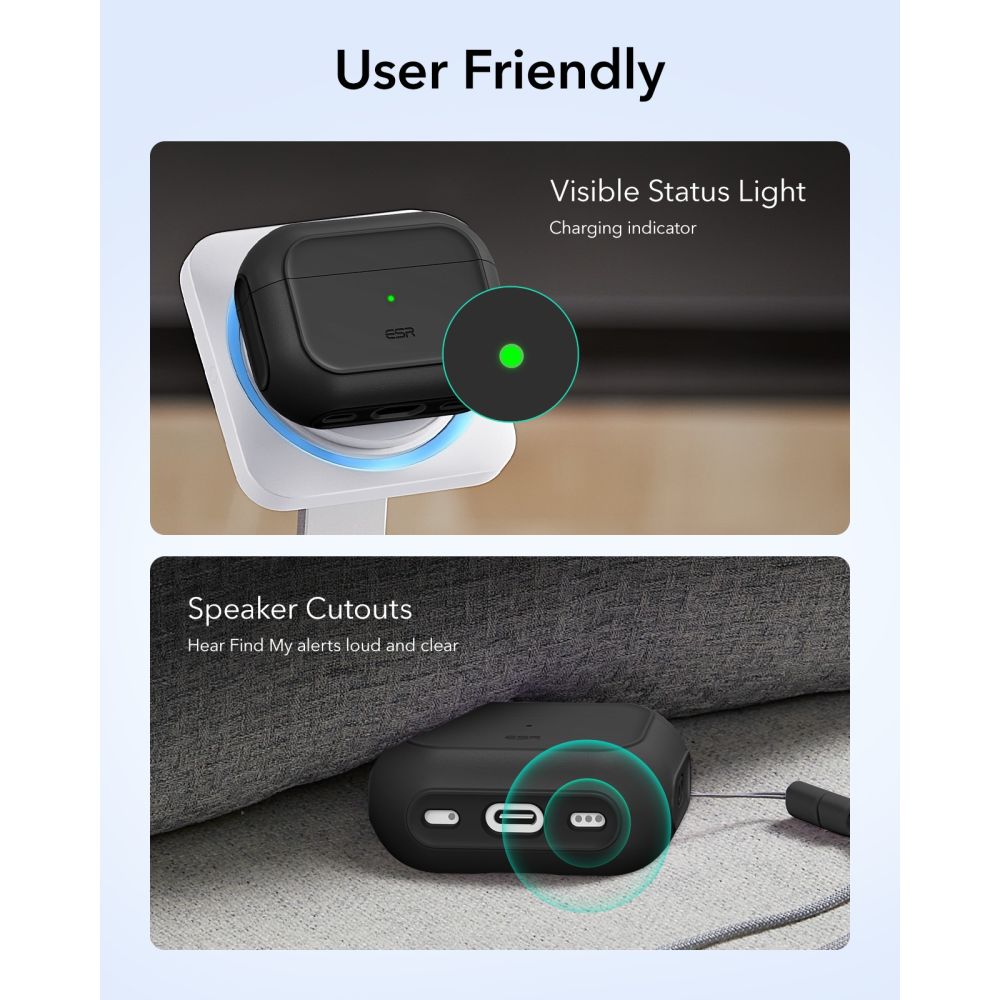 Orbit HaloLock Magsafe Hülle Apple AirPods Pro 3 Black