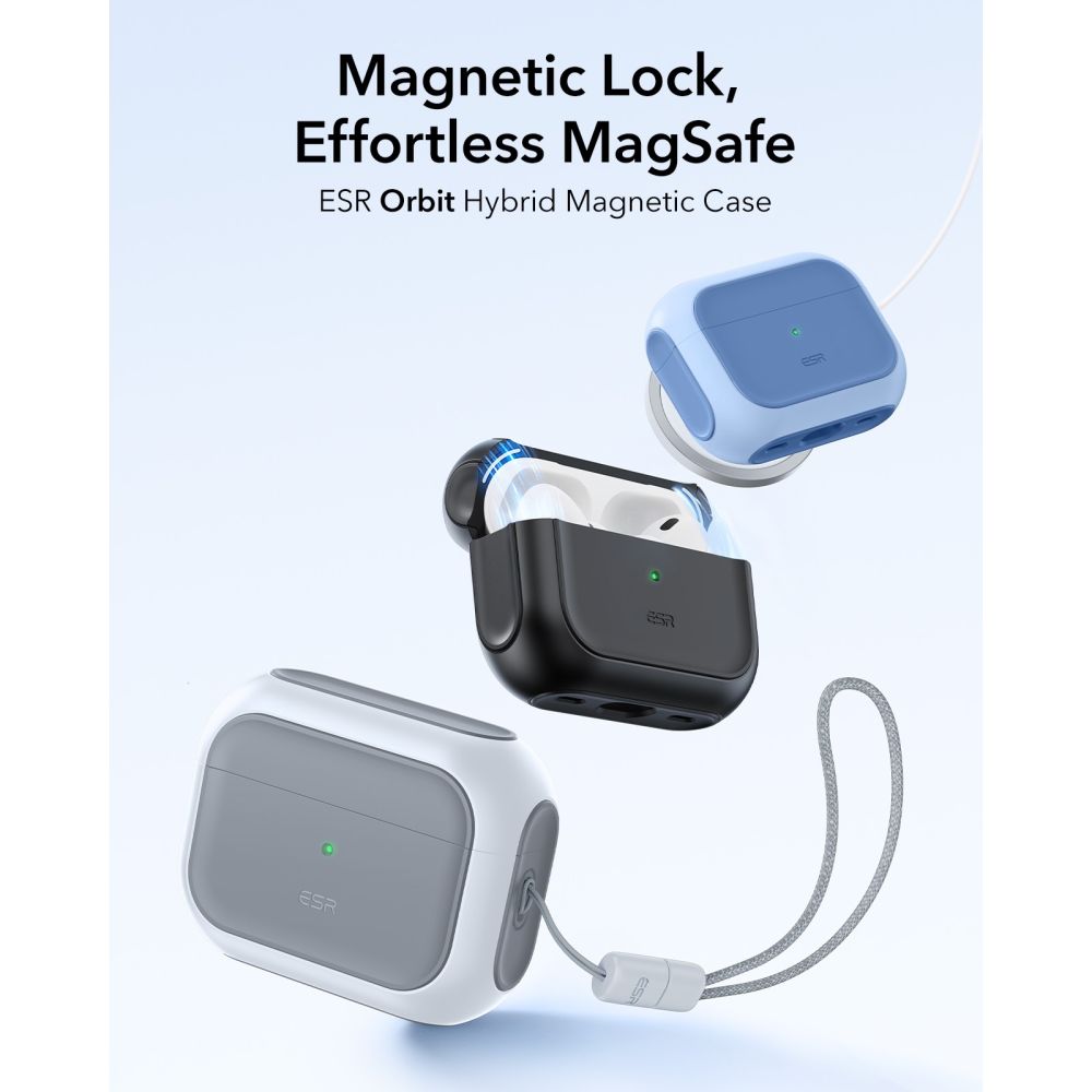 Orbit HaloLock Magsafe Hülle Apple AirPods Pro 3 Weiß