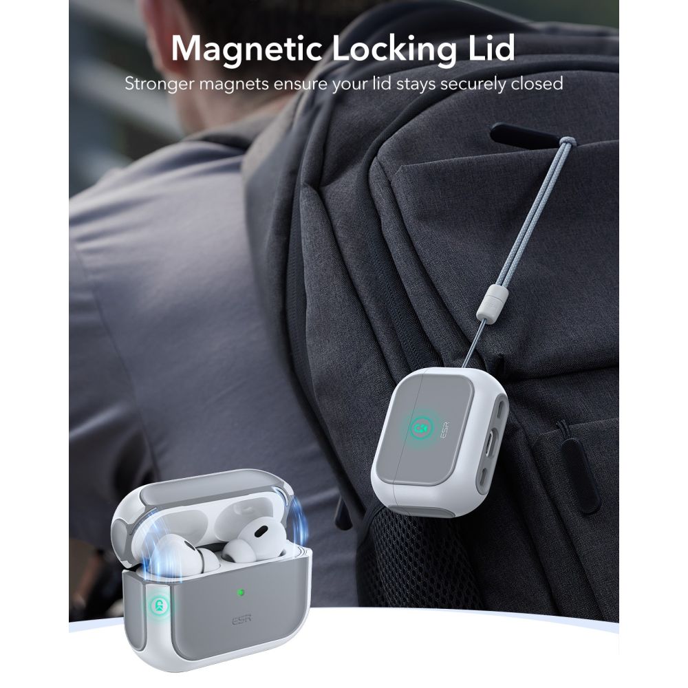 Orbit HaloLock Magsafe Hülle Apple AirPods Pro 3 Weiß