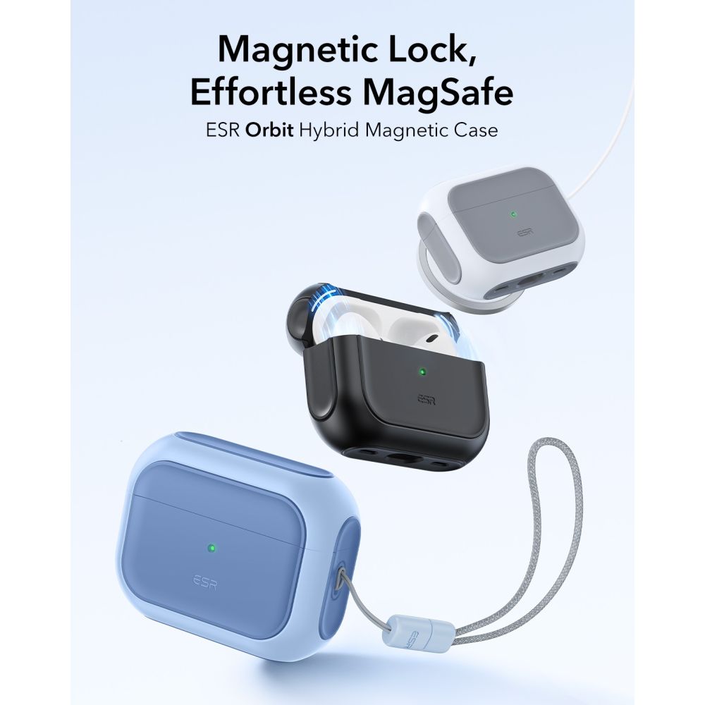 Orbit HaloLock Magsafe Hülle Apple AirPods Pro 3 Blau