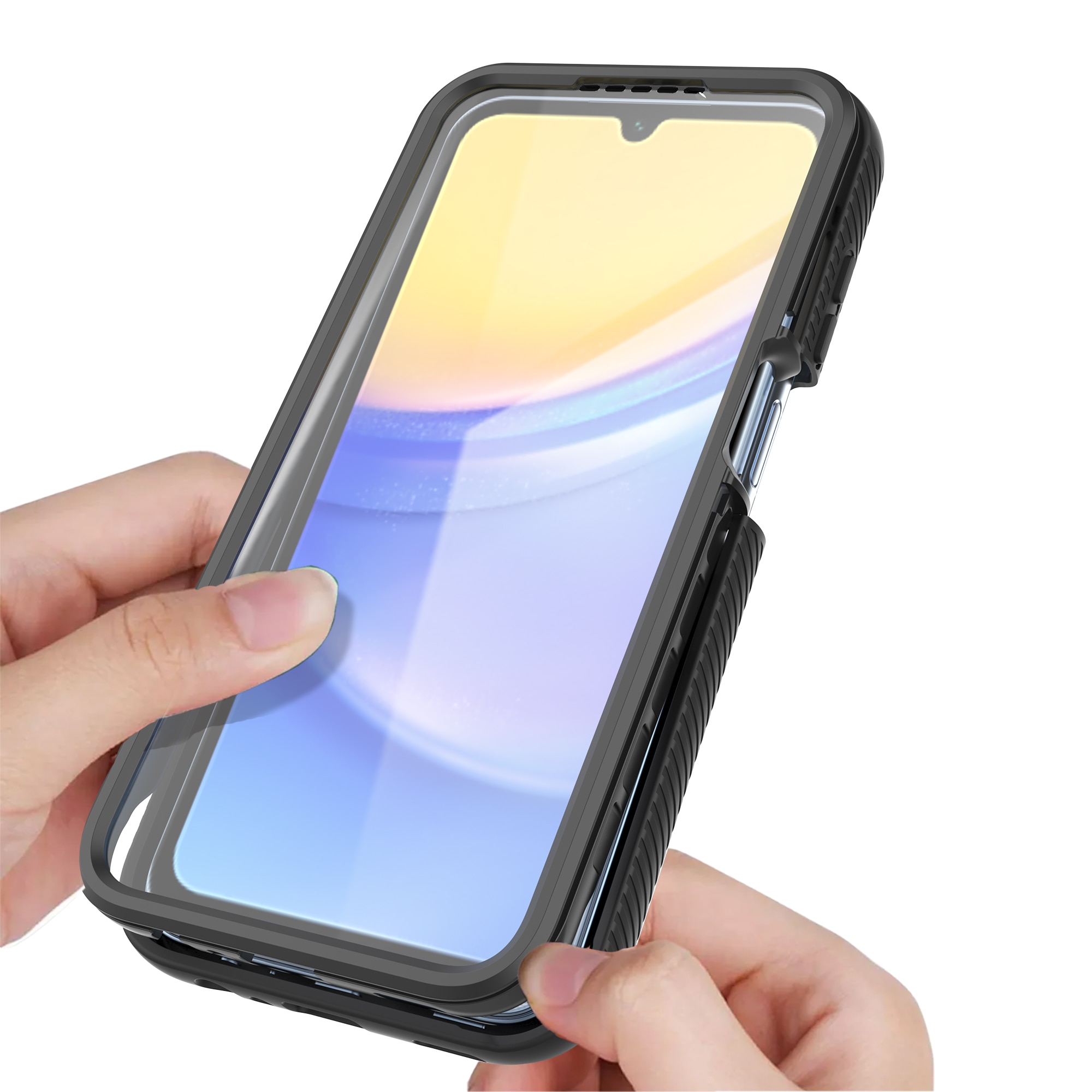 Samsung Galaxy A15 Full Protection Case schwarz
