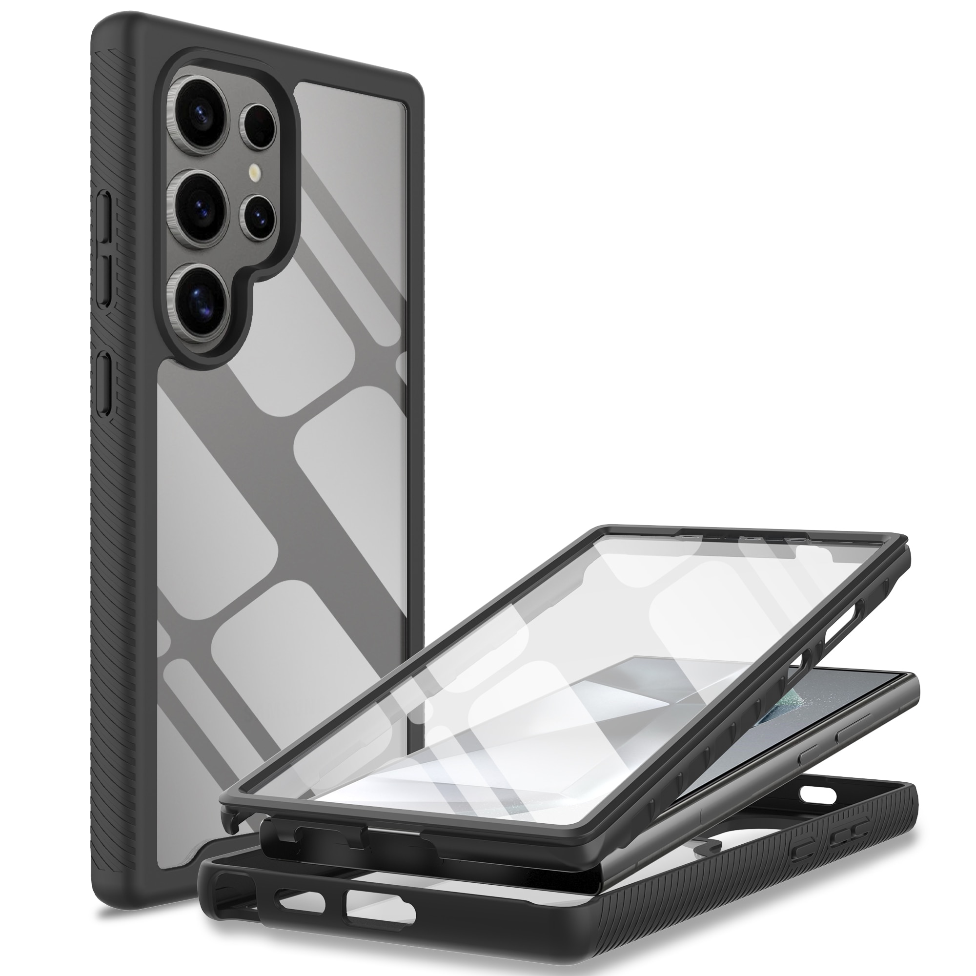 Samsung Galaxy S24 Ultra Full Protection Case schwarz