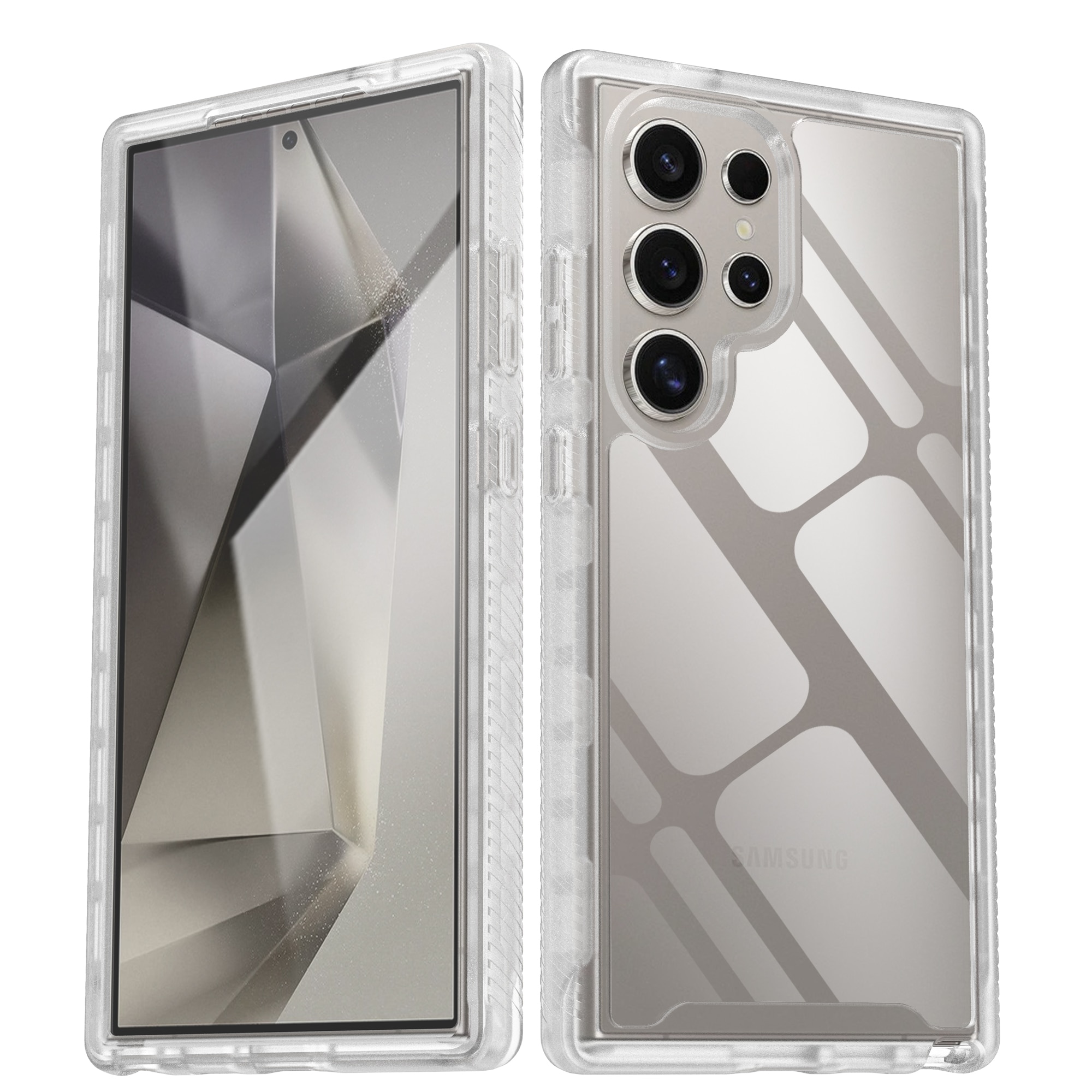 Samsung Galaxy S24 Ultra Full Protection Case durchsichtig