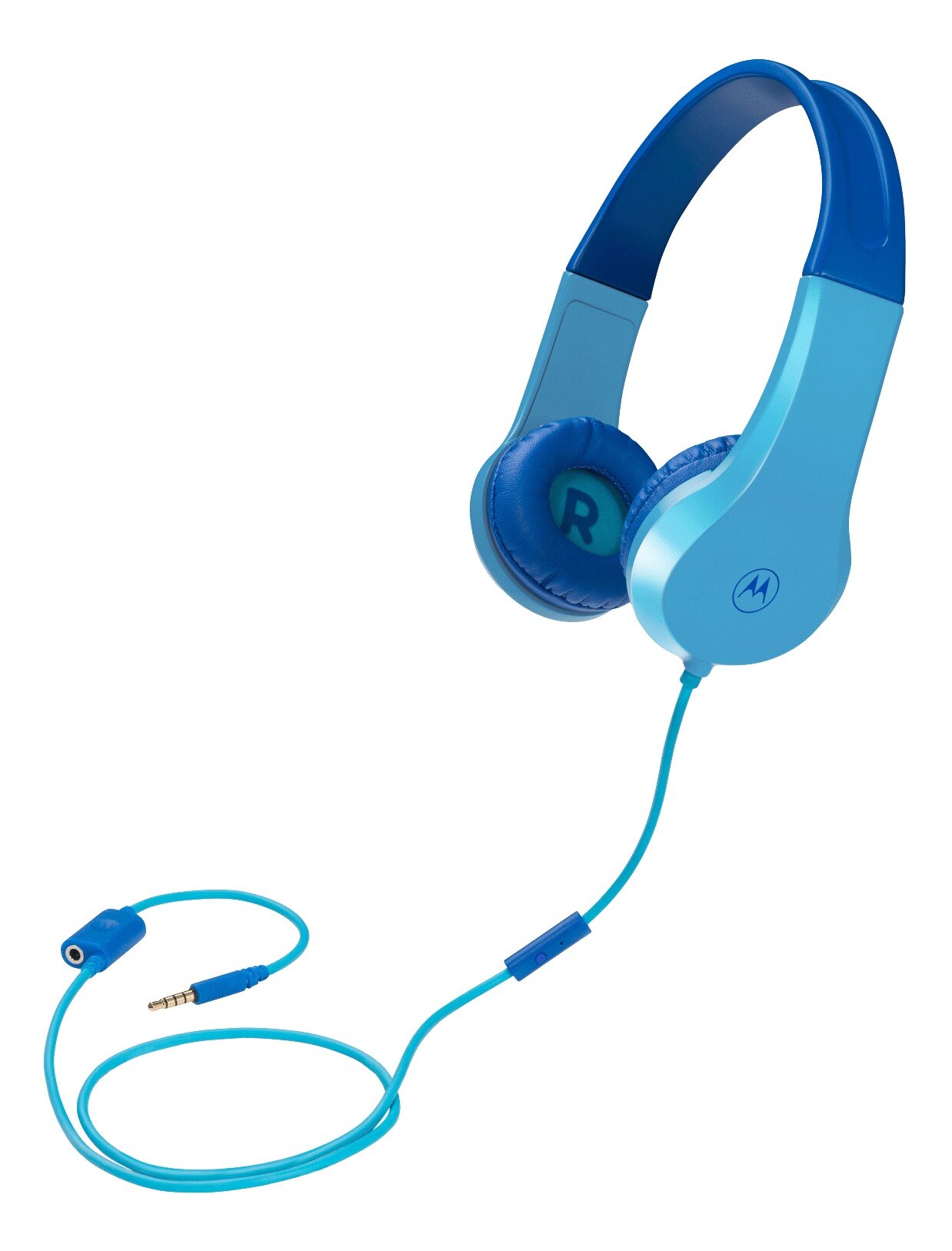 Moto JR200 On-Ear -Kinderkopfhörer, blau