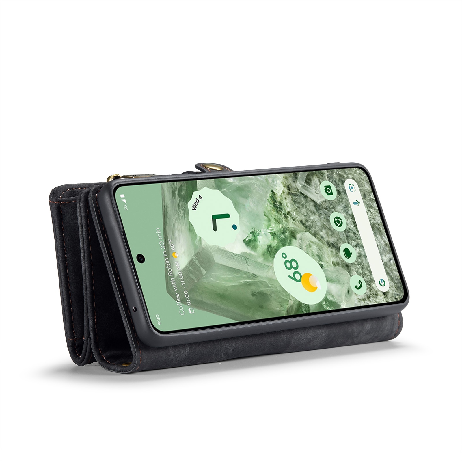 Multi-slot Portemonnaie-Hülle Google Pixel 8a Grau