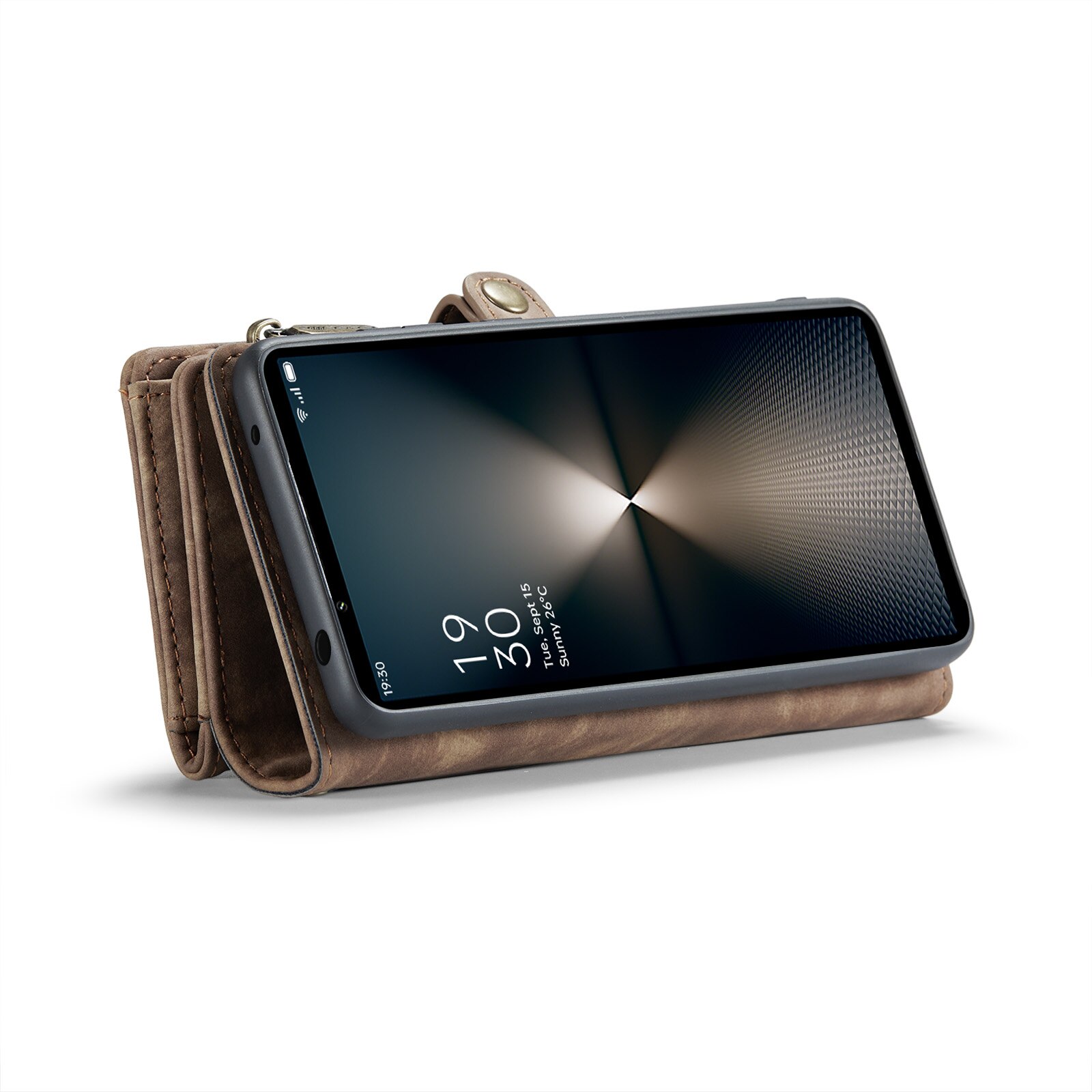 Multi-slot Portemonnaie-Hülle Sony Xperia 10 VI Braun