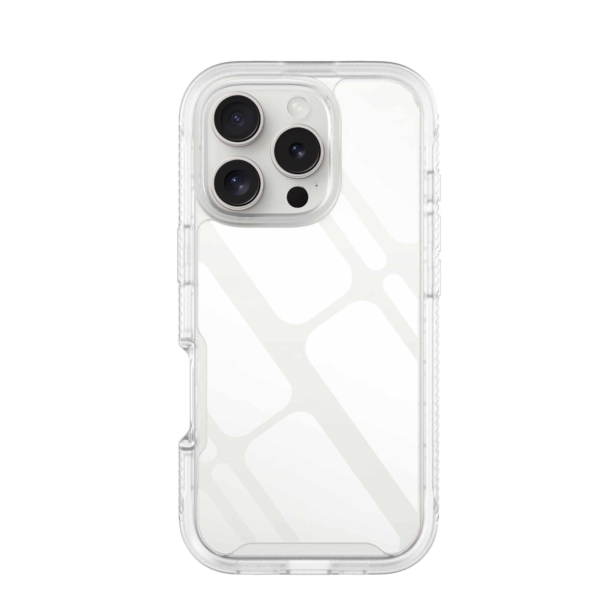 iPhone 16 Pro Max Full Protection Case Transparent