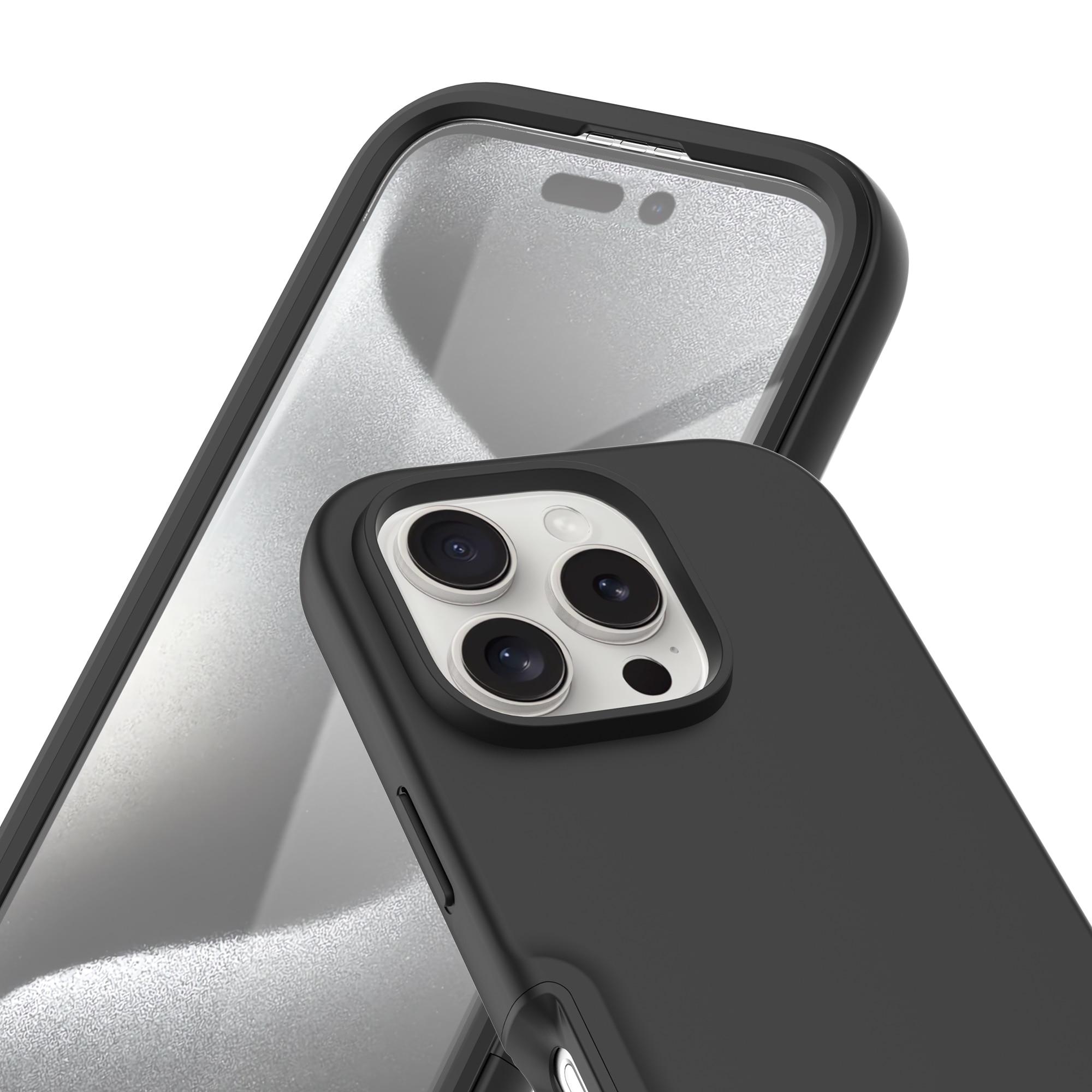 iPhone 16 Pro Max Full Protection Case Schwarz
