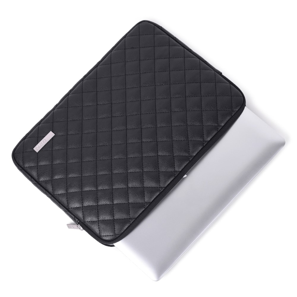 Laptoptasche 13" Quilted Schwarz