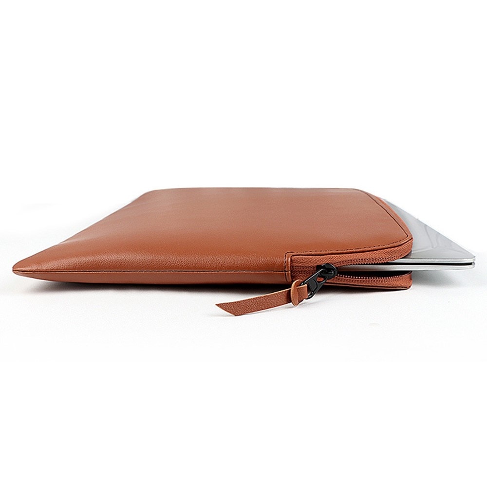 Laptoptasche aus Leder up to 13,3" Braun